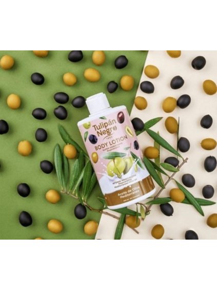 Tulipan Negro Středomořské tělové mléko s olivovým olejem 400 ml