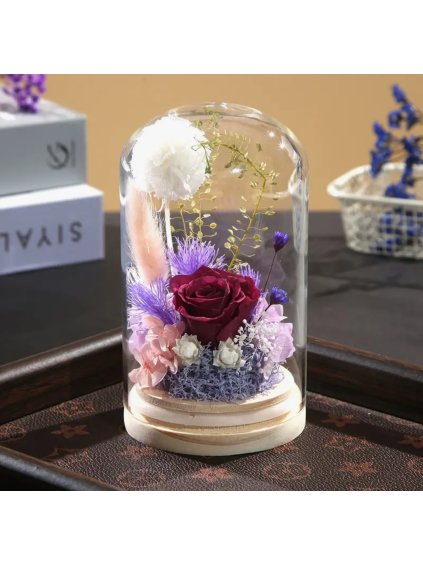 Stabilizovaná květina, věčná růže