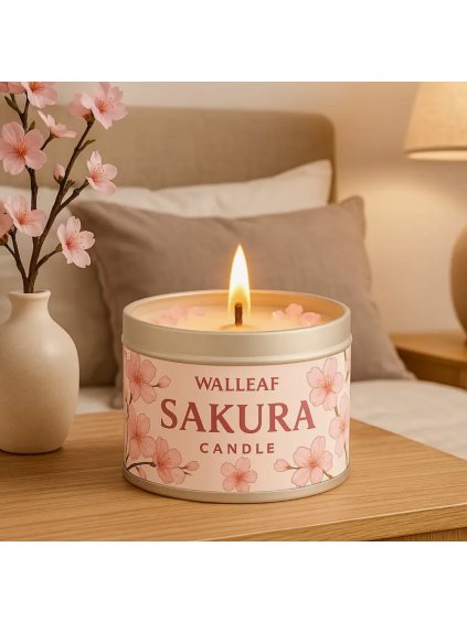 Vonná sojová svíčka s krystalky 85g