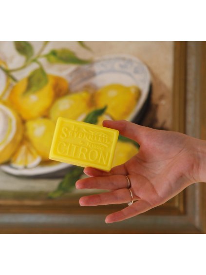 Francouzské tuhé mýdlo citron 100 g