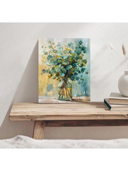 Obraz eukalyptus 30 x 40 cm