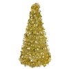 Umělý vánoční stromek kužel zlatý Clayre & Eef