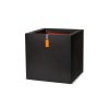 Capi Truhlík Urban Smooth Čtvercový Černý 30 x 30 x 30 cm