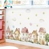 Samolepky na zeď domky