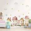 Samolepky na zeď domky