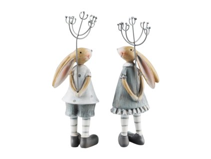 10035583 Zajace (Farba Šedá)