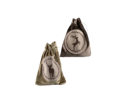 10030488 Darčekové vrecko 15x20cm (Farba tmavo-hnedá)