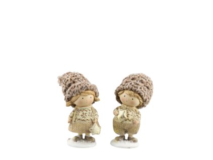 74749 Zimné dieťa v krémovom (vzor chlapec)