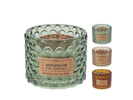 Sviečka v skle voňavá (Farba Zelená)