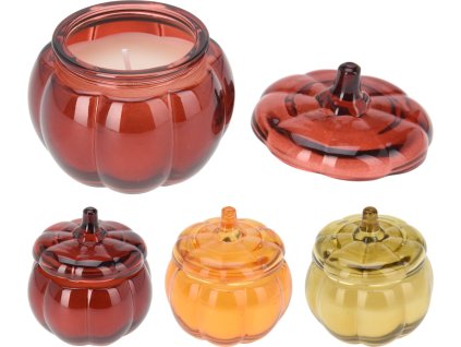 Sviečka parfum.skl. Tekvica 85mm (Farba Oranžová)