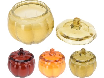 Sviečka parfum.skl. Tekvica 115mm (Farba Oranžová)