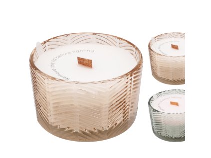 Sviečka v skle s vôňou (Farba Zelená)