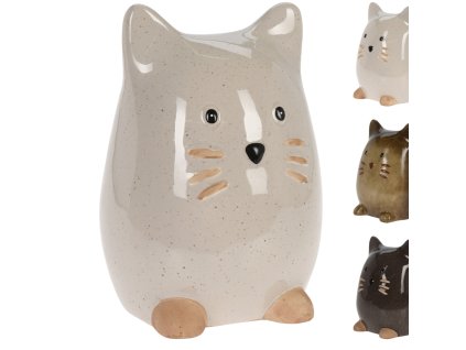 Mačka porcelánová (Farba Hnedá)