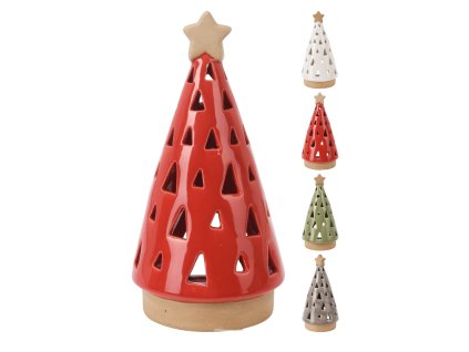 Svietnik vianočný stromček (Farba Zelená)