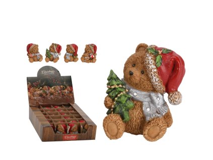 Dekorácia macko (vzor D)