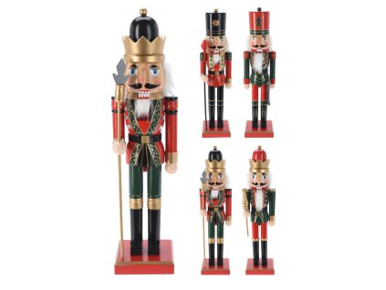 Luskáčik 38cm (Farba koruna červená)