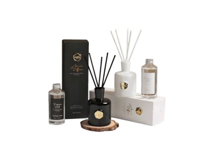 Diffuzer s tyčinkami B/W (vôňa White musk)
