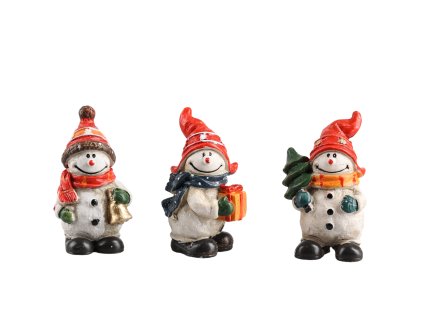 Malý snehuliak 7,5x4,5cm (ABC so zvončekom)