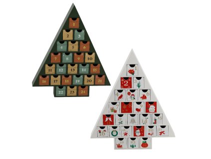 Vianočný stromček adventný (Farba Zelená)