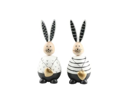 10035608 Zajac drevený 16cm (vzor 2vzor)