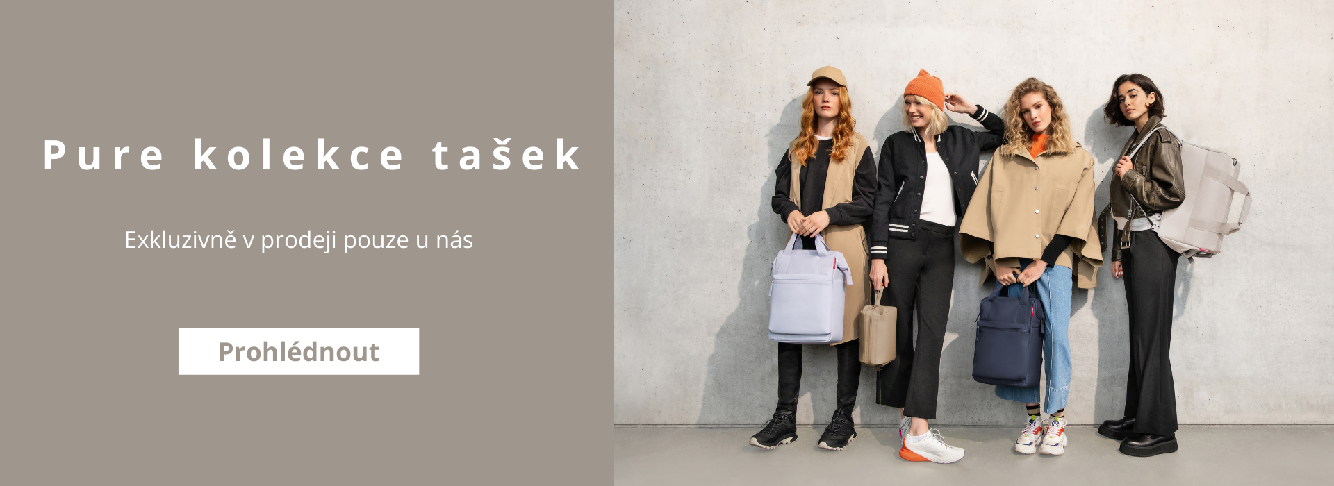Nová kolekce tašek Pure