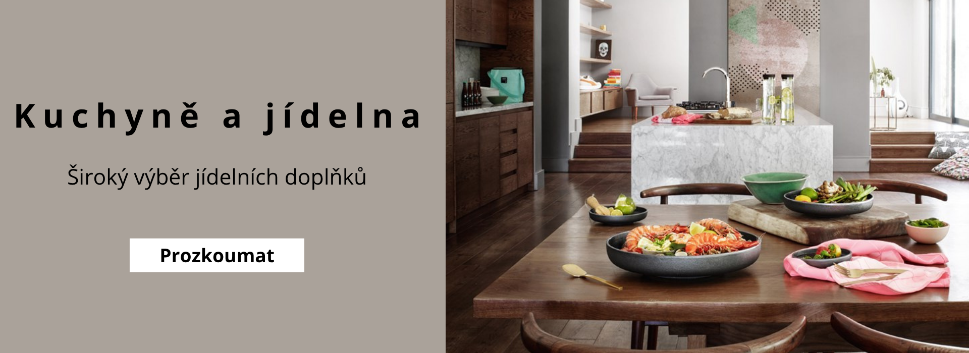 Kuchyně a jídelna