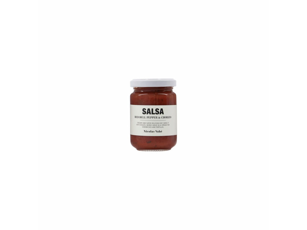 Salsa červená paprika a chorizo 140 g SALSA Nicolas Vahé