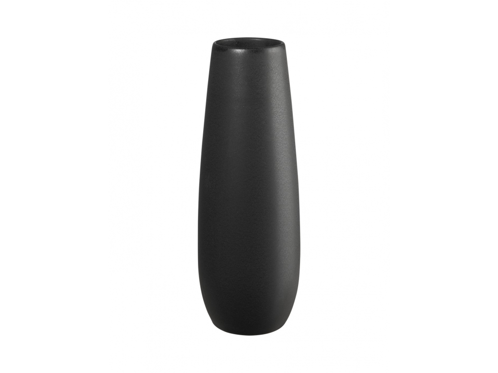 Kameninová váza výška 32 cm EASE BLACK IRON ASA Selection - černá