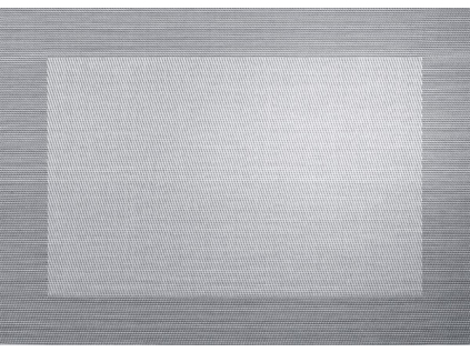 Prostírání ASA Selection 33x46 cm - stříbrné metalické