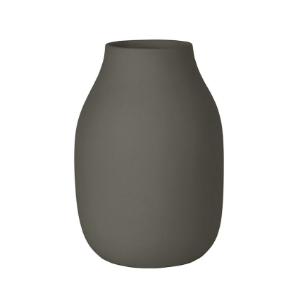 Váza 15 cm Blomus COLORA - ocelově šedá