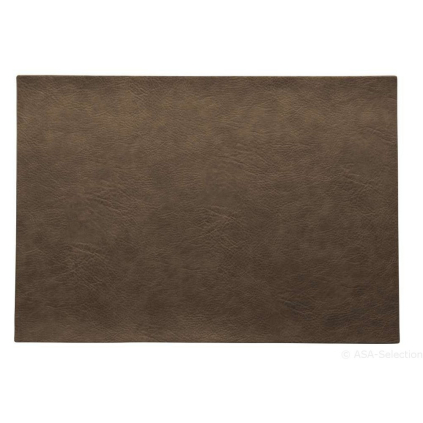 Prostírání imitace kůže 33x46 cm VEGAN LEATHER ASA Selection - nugát