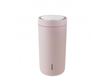 Termohrnek 0,4 l Stelton TO-GO CLICK - soft rose