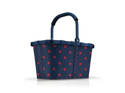 Nákupní košík Reisenthel Carrybag Frame Mixed dots red