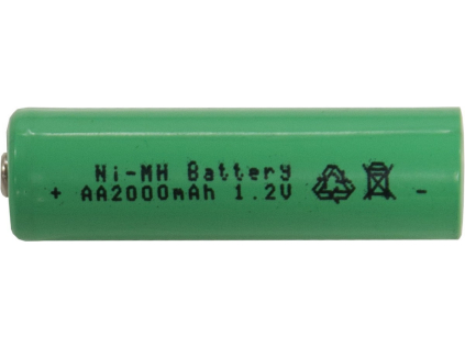 Sada 2 dobíjecí baterie AA 1,2V 2000 mAh Star Trading