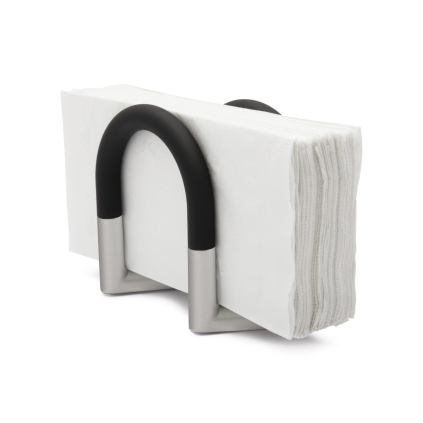 Stojánek na ubrousky Umbra SWIVEL - stříbrný