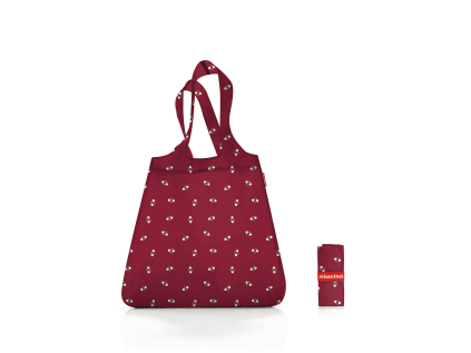 Ekologická taška Reisenthel Mini Maxi Shopper Bavaria dark ruby