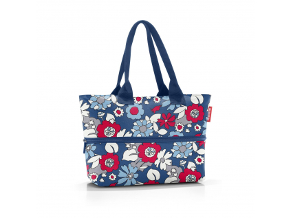 Kabelka Reisenthel Shopper e1 Florist indigo