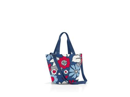 Taška a kabelka Reisenthel Shopper XS Florist indigo