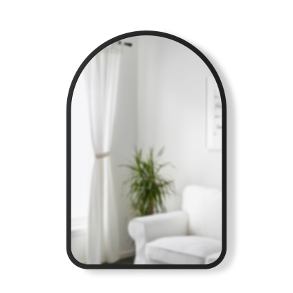Zrcadlo 61x91 cm Umbra HUB - černé