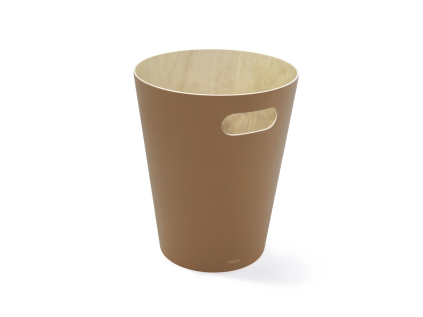 Odpadkový koš 7,5 l Umbra WOODROW - růžový