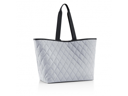 Taška přes rameno Reisenthel Classic shopper XL Rhombus light grey