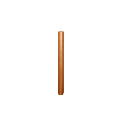 Dlouhá svíčka průměr 2,6 cm doba hoření 18 h Broste RUSTIC - terracotta