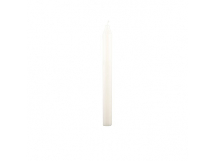 Krátká svíčka průměr 2,1 cm doba hoření 8 h Broste RUSTIC - slonová kost