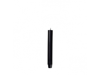 Krátká svíčka průměr 2,6 cm doba hoření 12 h Broste RUSTIC - černá