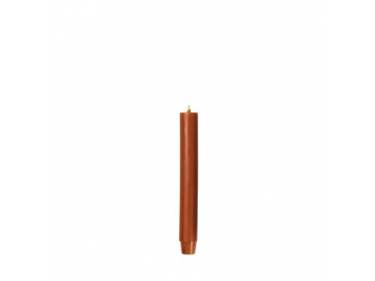 Krátká svíčka průměr 2,6 cm doba hoření 12 h Broste RUSTIC - terracotta