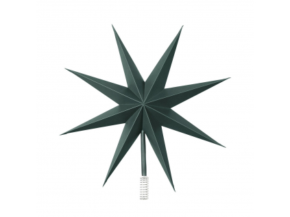Vánoční špička na stromeček průměr 30 cm Broste TOP STAR - zelená