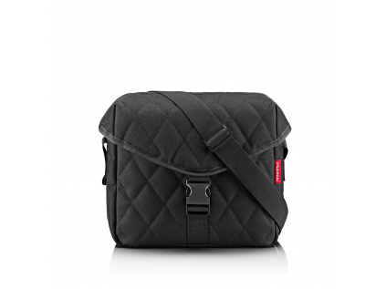 Taška přes rameno Reisenthel Saddle bag M Rhombus black