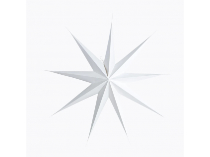 Vánoční papírová hvězda průměr 87 cm STAR WHITE House Doctor - bílá