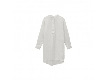 Košilové šaty S/M ALFRID House Doctor - světle šedé