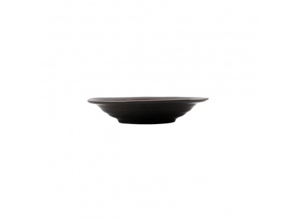 Hluboký talíř průměr 25 cm RUSTIC House Doctor - tmavě šedý